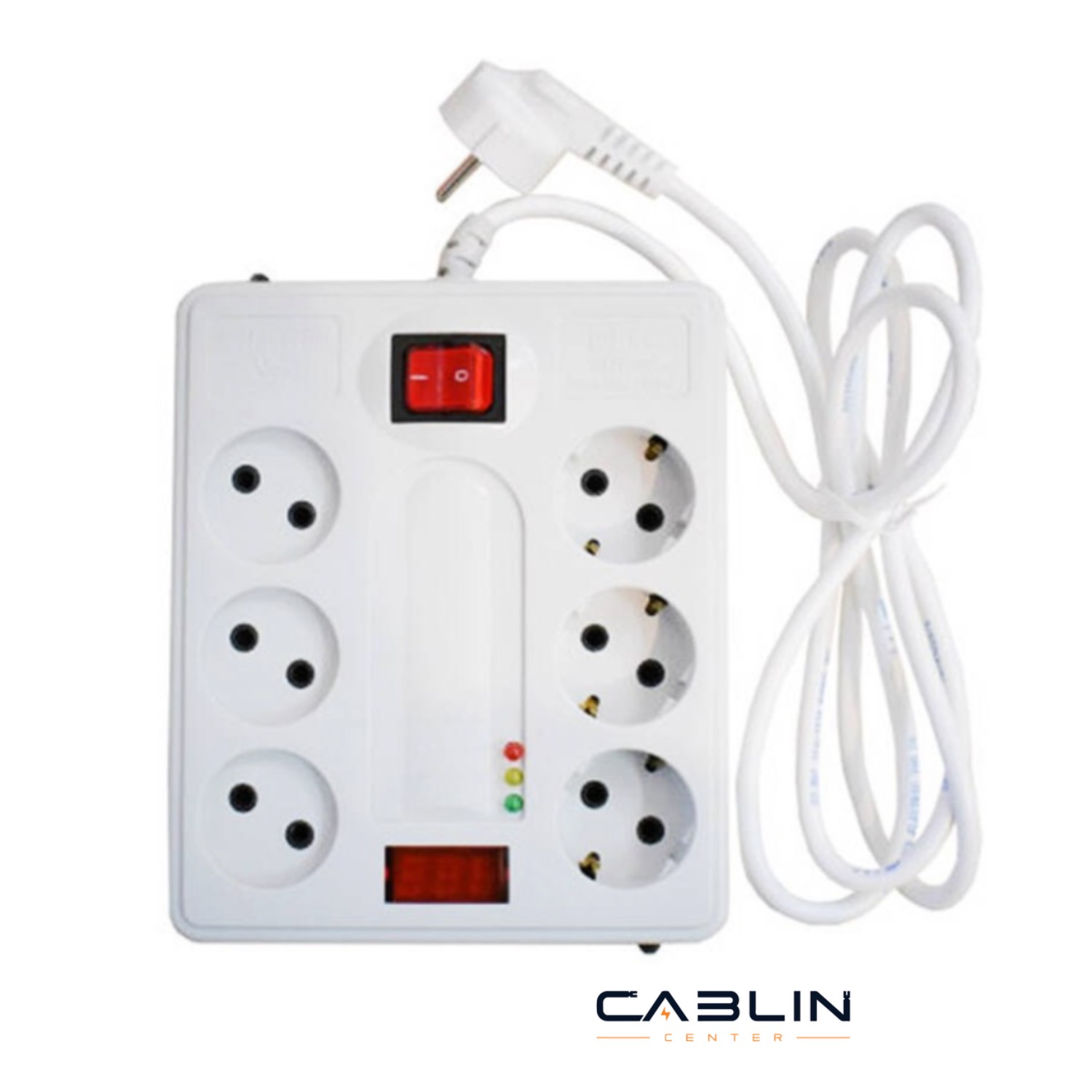 محافظ 6 خانه دیجیتالی با کابل 3 متری پارت الکتریک (کد7381)
